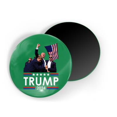 Trump Fist Pump Shot At Trump 2024 Magnet