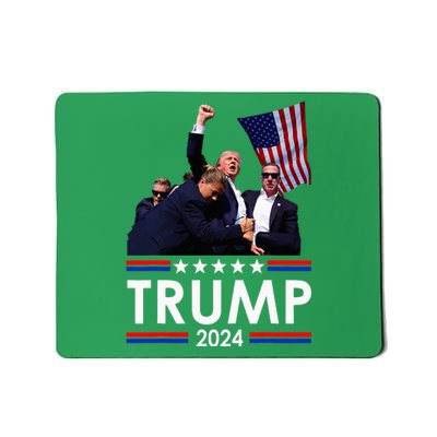 Trump Fist Pump Shot At Trump 2024 Mousepad