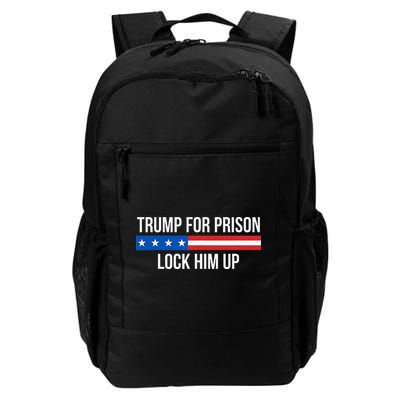 Trump For Prison Lock Him Up Backpack