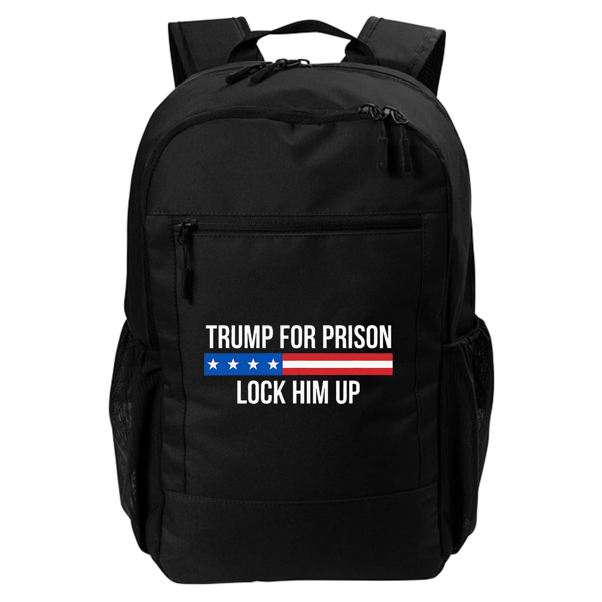 Trump For Prison Lock Him Up Backpack