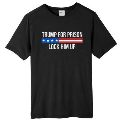 Trump For Prison Lock Him Up Tall Fusion ChromaSoft Performance T-Shirt