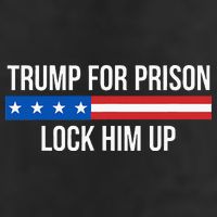 Trump For Prison Lock Him Up 25L Jumbo Tote