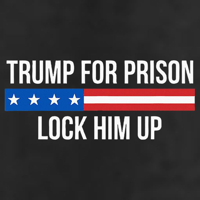 Trump For Prison Lock Him Up 25L Jumbo Tote
