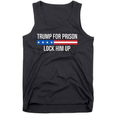 Trump For Prison Lock Him Up Tank Top