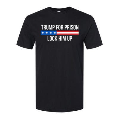 Trump For Prison Lock Him Up Softstyle® CVC T-Shirt