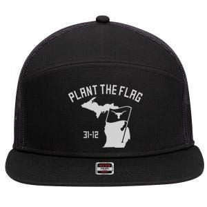 Texas Football Plant The Flag 7 Panel Mesh Trucker Snapback Hat