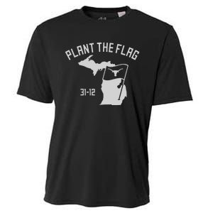 Texas Football Plant The Flag Cooling Performance Crew T-Shirt