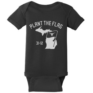 Texas Football Plant The Flag Baby Bodysuit