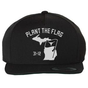 Texas Football Plant The Flag Wool Snapback Cap