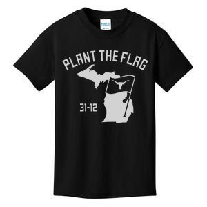 Texas Football Plant The Flag Kids T-Shirt