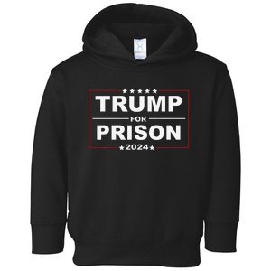 Trump For Prison 2024 Support Trump 4th Of July Toddler Hoodie