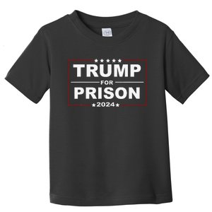 Trump For Prison 2024 Support Trump 4th Of July Toddler T-Shirt