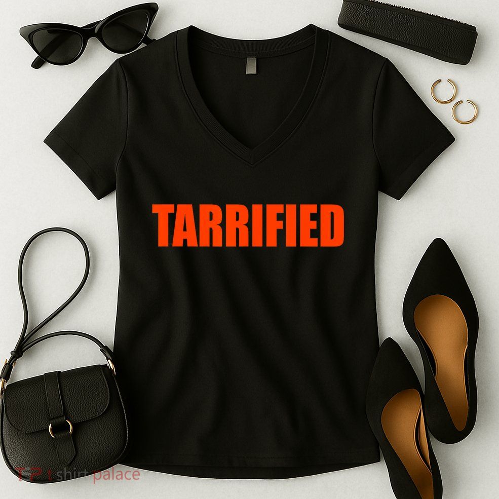 Tarrified Funny Political Humor  Women's V-Neck T-Shirt