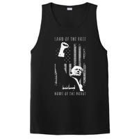 Trump Fist Pump Land Of The Free Home Of The Brave Us Flag PosiCharge Competitor Tank