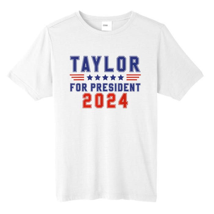 Taylor For President 2024 Funny Taylor First Name Tall Fusion ChromaSoft Performance T-Shirt