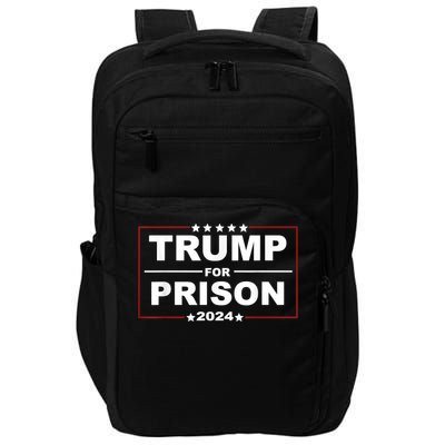 Trump For Prison 2024 Support Trump 4th Of July Impact Tech Backpack