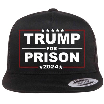 Trump For Prison 2024 Support Trump 4th Of July Flatbill Hat