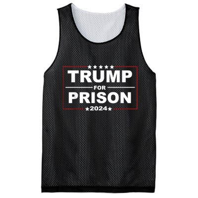 Trump For Prison 2024 Support Trump 4th Of July Mesh Reversible Basketball Jersey Tank