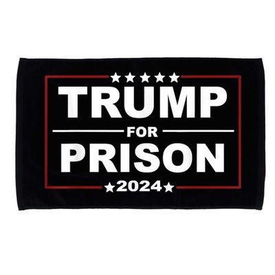 Trump For Prison 2024 Support Trump 4th Of July Microfiber Hand Towel