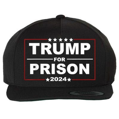 Trump For Prison 2024 Support Trump 4th Of July Wool Snapback Cap