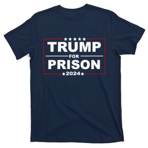 Trump For Prison 2024 Support Trump 4th Of July T-Shirt