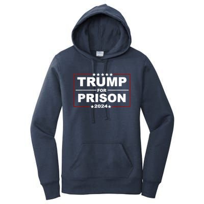 Trump For Prison 2024 Support Trump 4th Of July Women's Pullover Hoodie