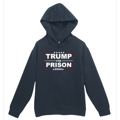 Trump For Prison 2024 Support Trump 4th Of July Urban Pullover Hoodie