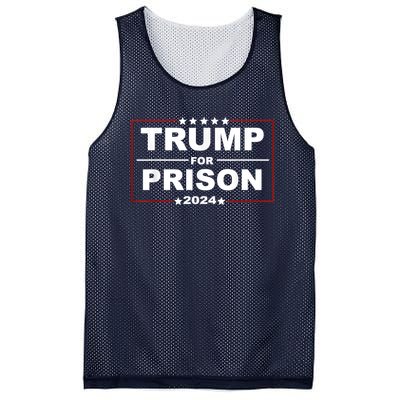 Trump For Prison 2024 Support Trump 4th Of July Mesh Reversible Basketball Jersey Tank