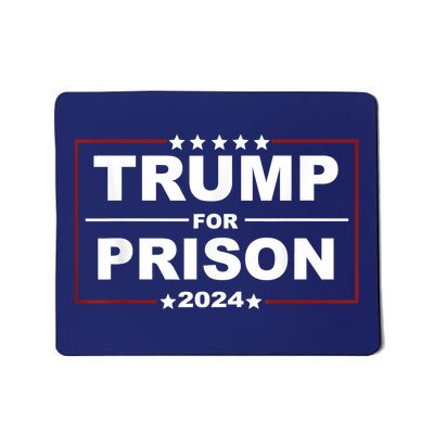 Trump For Prison 2024 Support Trump 4th Of July Mousepad