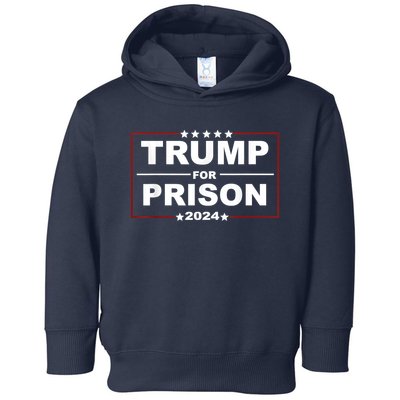 Trump For Prison 2024 Support Trump 4th Of July Toddler Hoodie