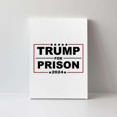 Trump For Prison 2024 Support Trump 4th Of July Canvas