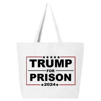 Trump For Prison 2024 Support Trump 4th Of July 25L Jumbo Tote