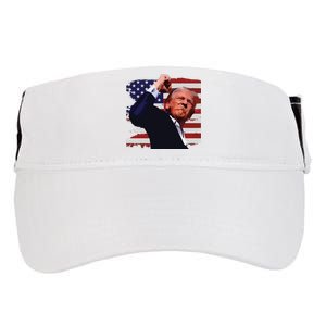 Trump Fist Pump Shot A Trump 2024 Trump For President Adult Drive Performance Visor