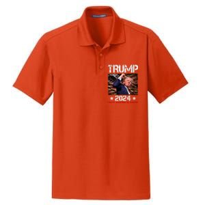 Trump Fist Pump Shot At Trump 2024 Trump Survives Rally Dry Zone Grid Polo