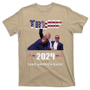 Trump Fist Pump Shot At Trump 2024 Trump Survives Rally T-Shirt