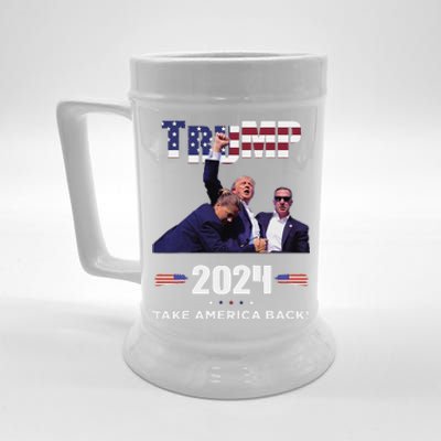 Trump Fist Pump Shot At Trump 2024 Trump Survives Rally Beer Stein