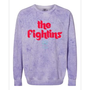 The Fightins Philly Philadelphia Baseball s Colorblast Crewneck Sweatshirt