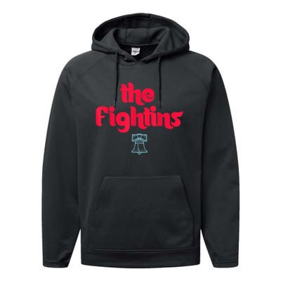 The Fightins Philly Philadelphia Baseball s Performance Fleece Hoodie