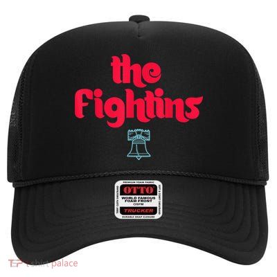 The Fightins Philly Philadelphia Baseball s High Crown Mesh Back Trucker Hat