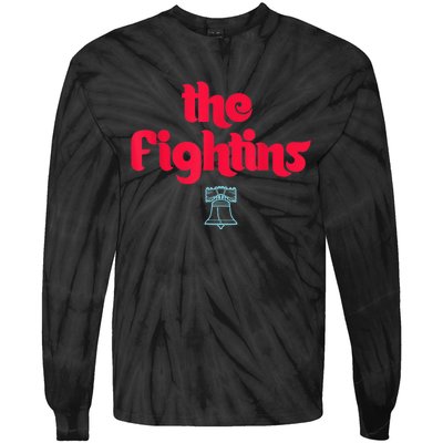 The Fightins Philly Philadelphia Baseball s Tie-Dye Long Sleeve Shirt