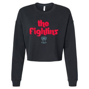 The Fightins Philly Philadelphia Baseball s Cropped Pullover Crew