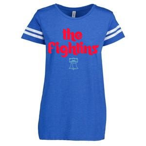 The Fightins Philly Philadelphia Baseball s Enza Ladies Jersey Football T-Shirt