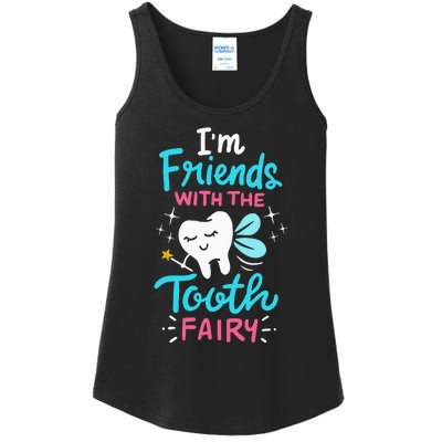 Tooth Fairy Pediatric Dentist Dental Assistant Hygienist Ladies Essential Tank