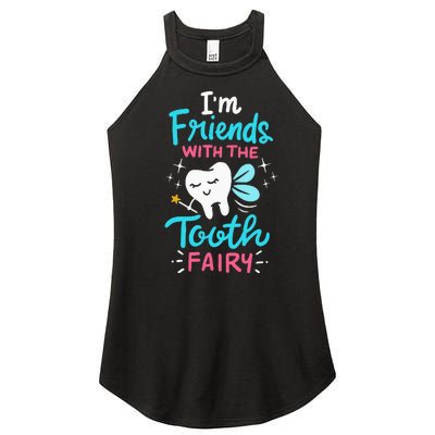 Tooth Fairy Pediatric Dentist Dental Assistant Hygienist Women's Perfect Tri Rocker Tank