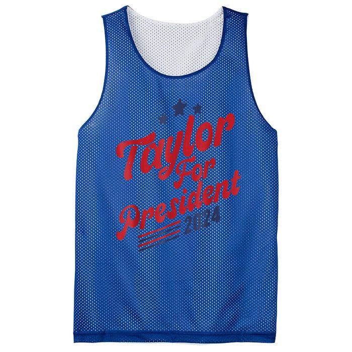 Taylor For President Gift Mesh Reversible Basketball Jersey Tank