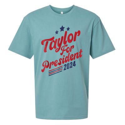 Taylor For President Gift Sueded Cloud Jersey T-Shirt