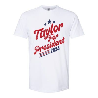 Taylor For President Gift Softstyle CVC T-Shirt