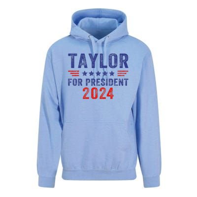 Taylor For President 2024 Unisex Surf Hoodie