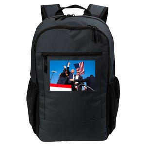 Trump Fist Pump Assassination Attempt Picture 2024 Daily Commute Backpack