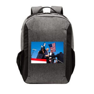 Trump Fist Pump Assassination Attempt Picture 2024 Vector Backpack